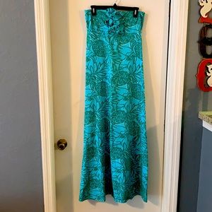 Maxi , strapless Lilly Pulitzer dress